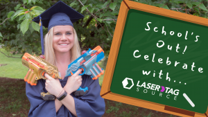 Lasertag at Graduation